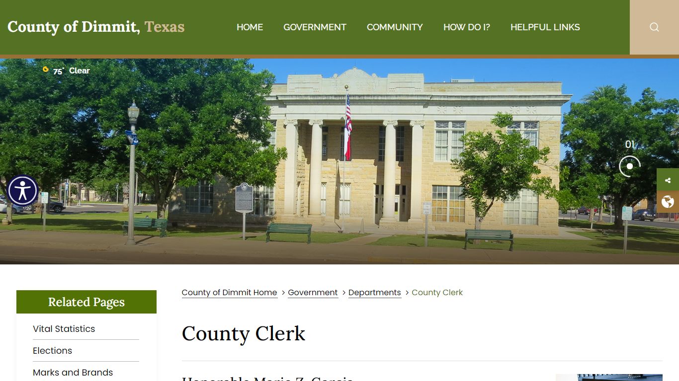 County Clerk - Dimmit, TX